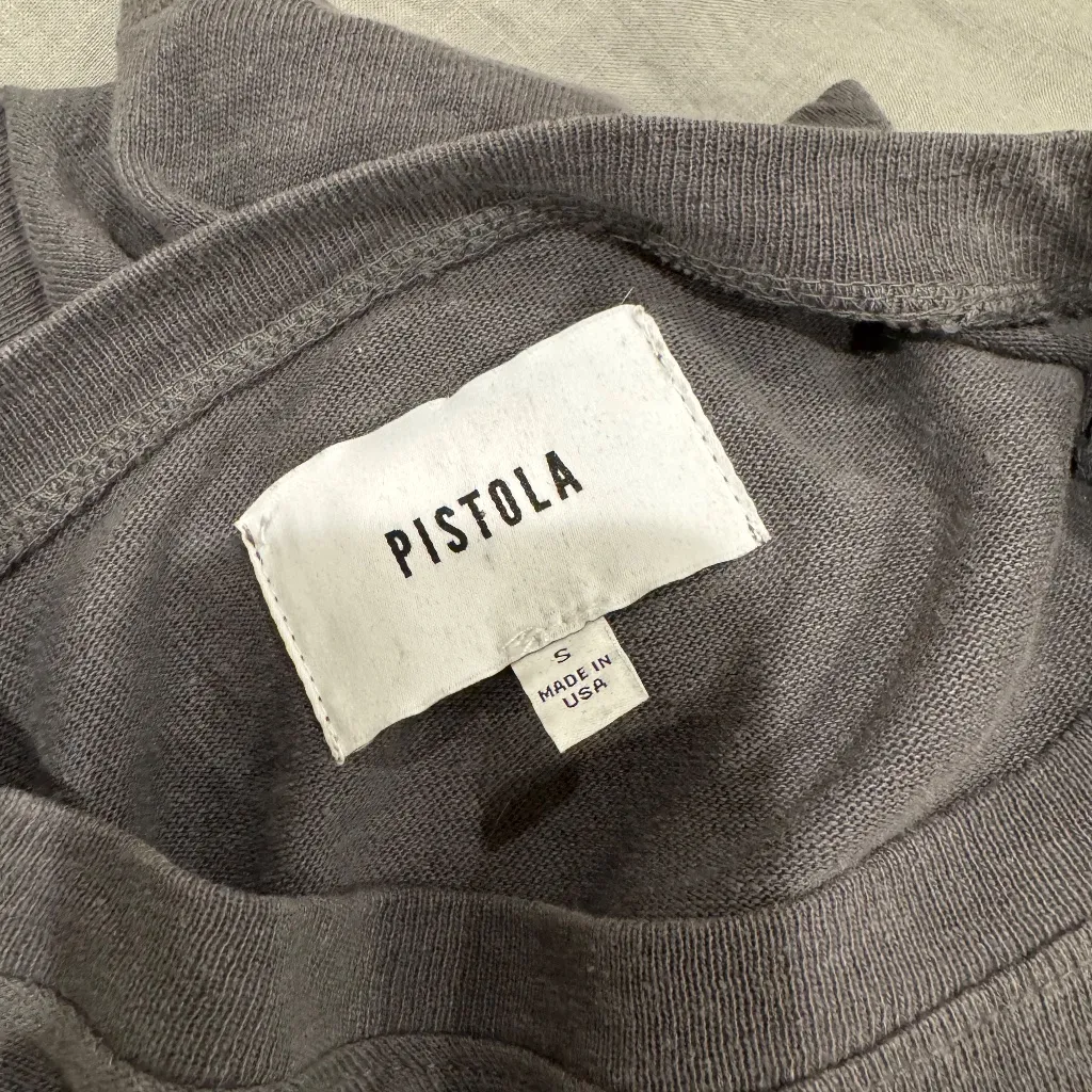 Pistola Palmer Hemp Boxy Tee - Image 5