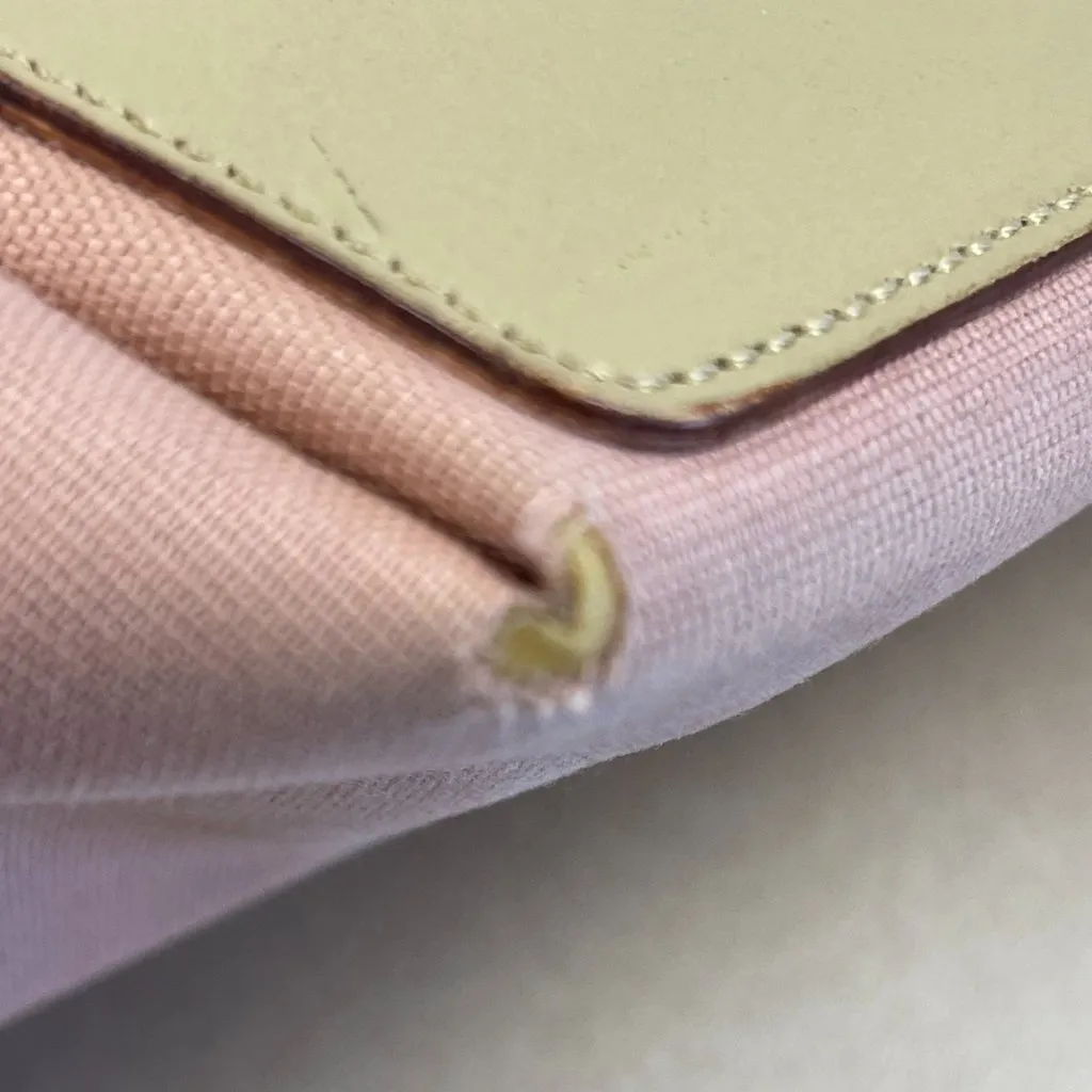 Gucci Vintage Pink Canvas Tote Bag w/ Leather Trim - Preowned - Image 14