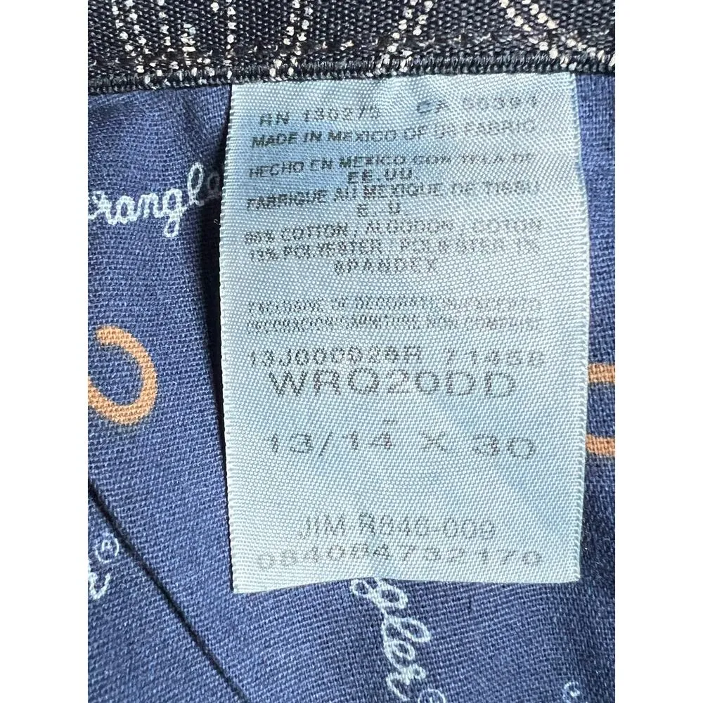 Wrangler Q-Baby NEW jeans size 14 mid-rise stretch boot cut western riding - Image 11