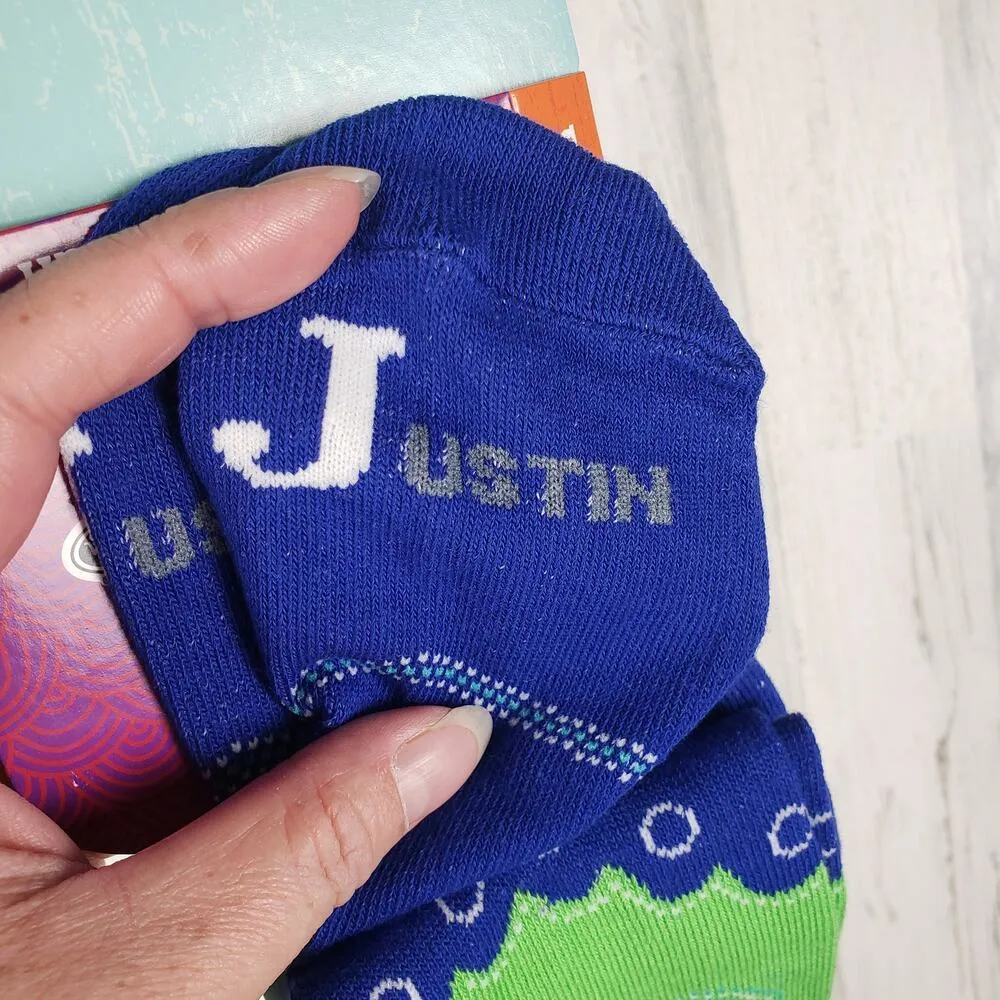 NWT Justin Boots Fashion Cushioned Sole Over The Calf Socks Women's Size Small - Image 8