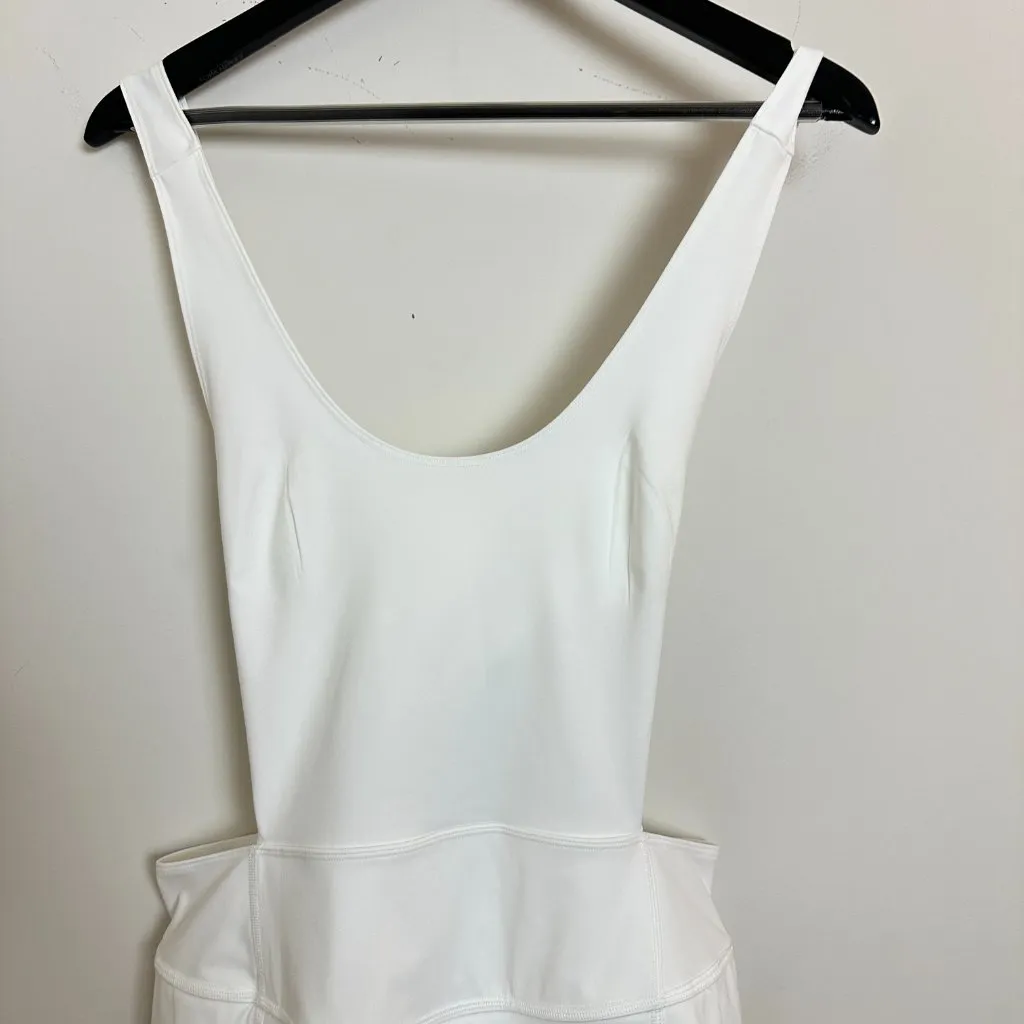 FREE PEOPLE Movement Back It Up Skortsie in White Size Large - Image 6