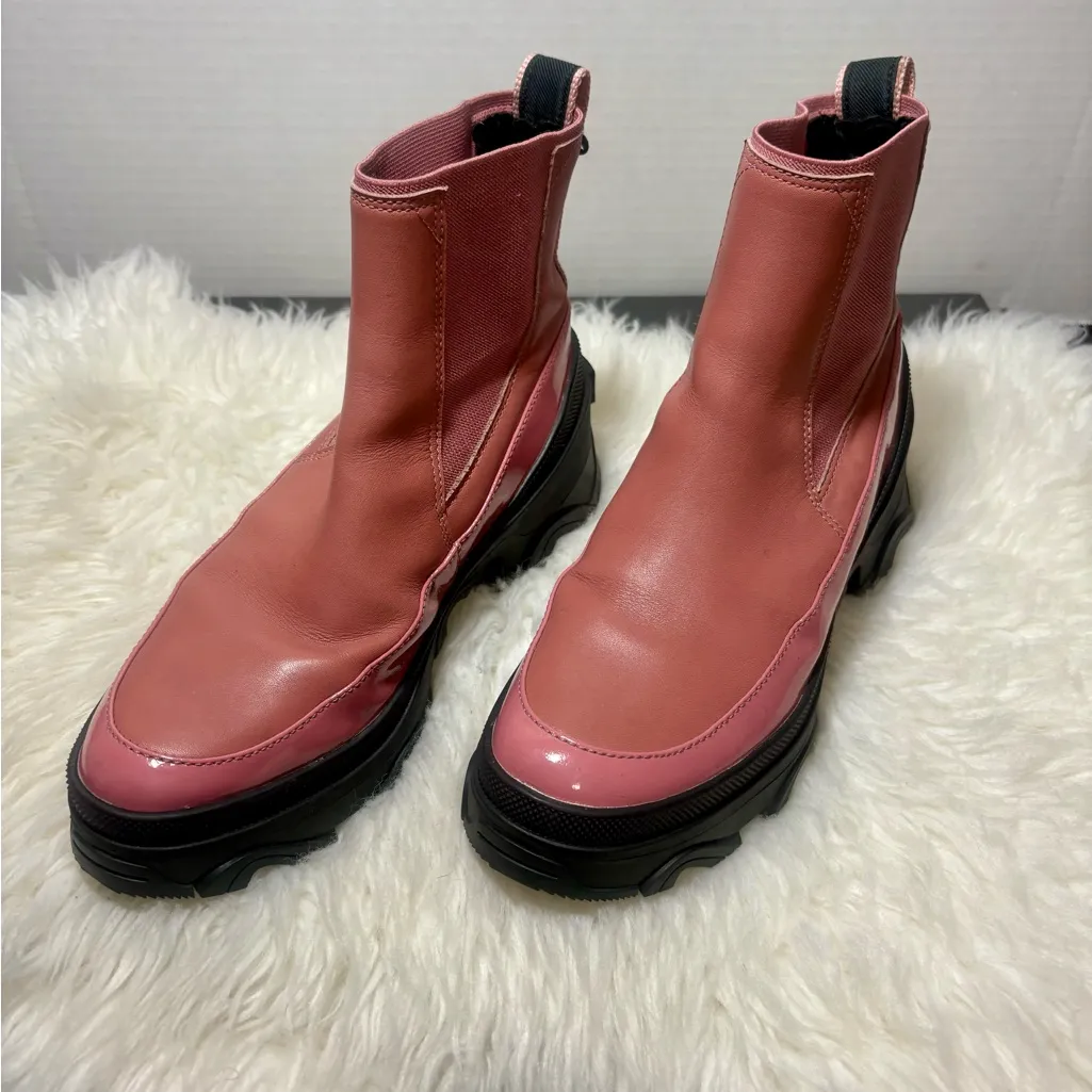 SOREL Brex Pink Chelsea Lux Boots - Image 4