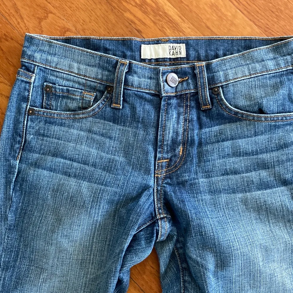 David Kahn Straight Leg Jeans Blue Size 26 - Image 5