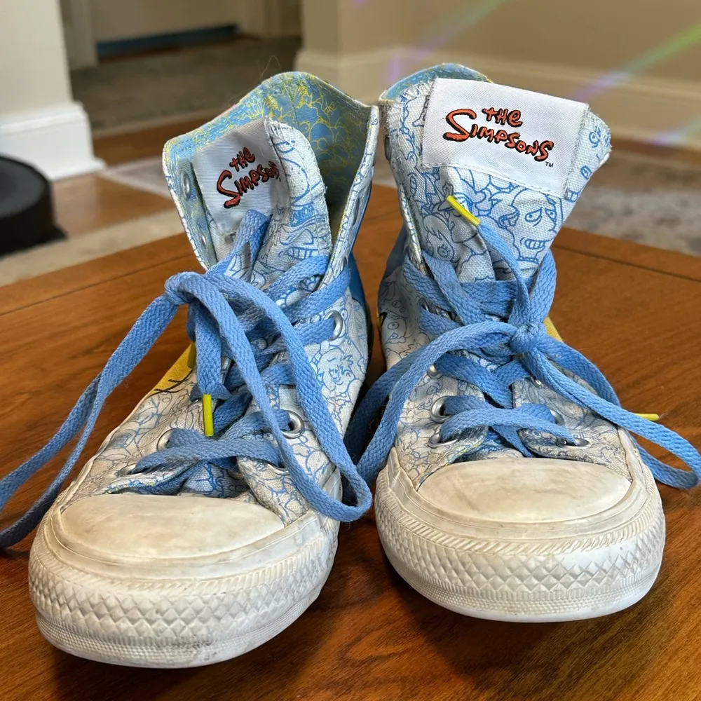 Converse Chuck Taylor The Simpsons Bart High Top 2013 Men’s 6 Women’s 8 Rare - Image 9