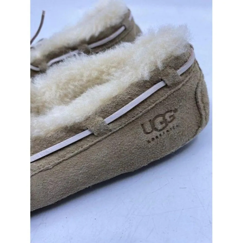 Ugg Australia Tan Slip On Very Good Condition Flat - Image 6