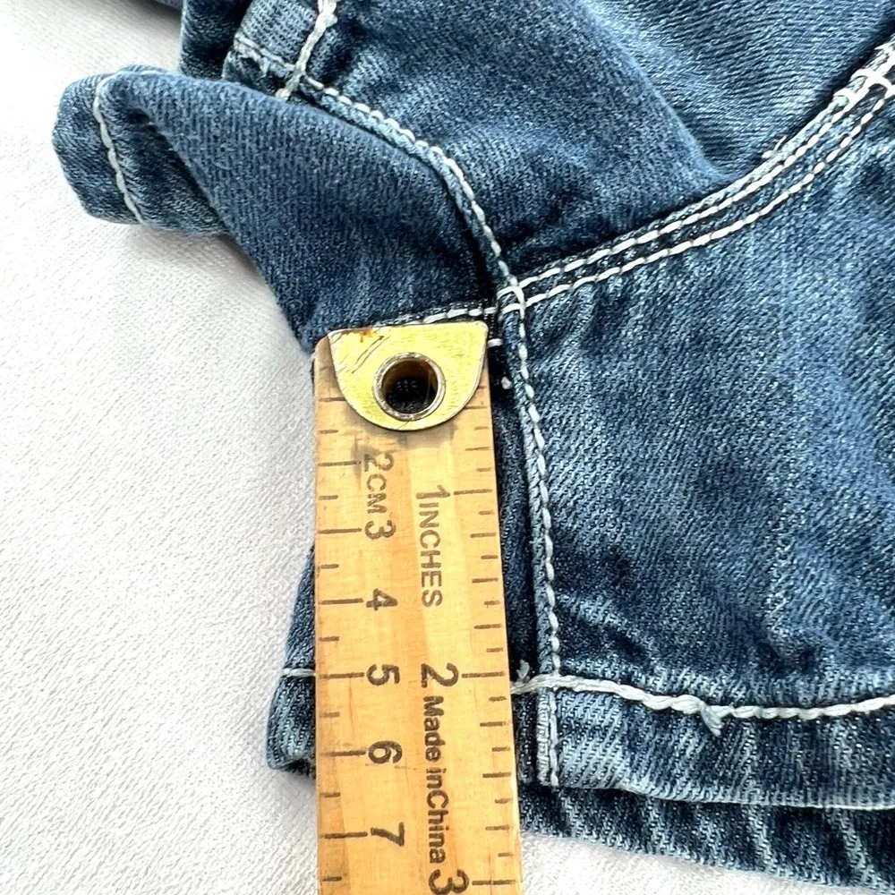 Decree Blue Jean Shorts Casual Cut-Offs - Image 4