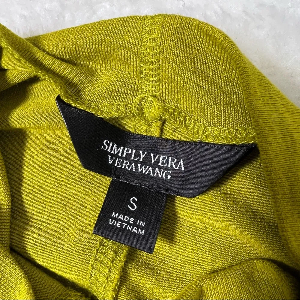 Simply Vera Vera Wang Light Pea Green Roll Neck Top - Image 8