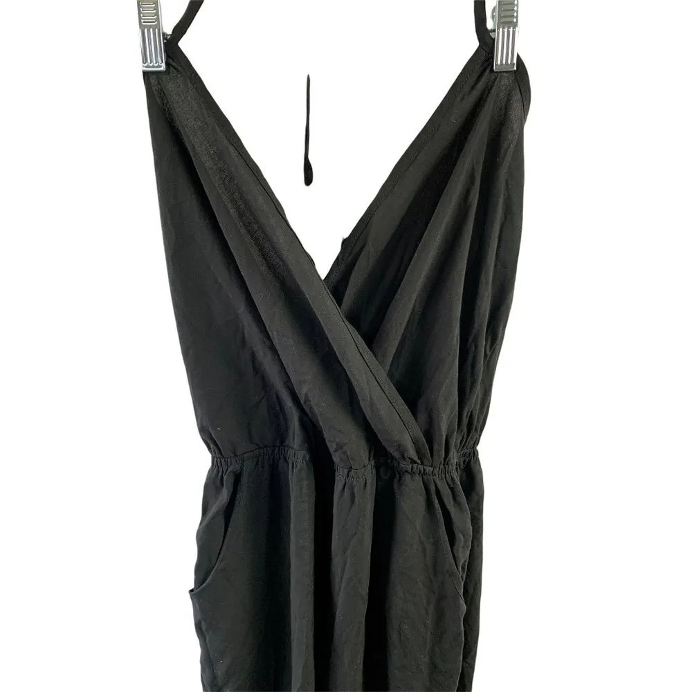 Lulus  Women's Black Halter Top Jumpsuit - Image 3