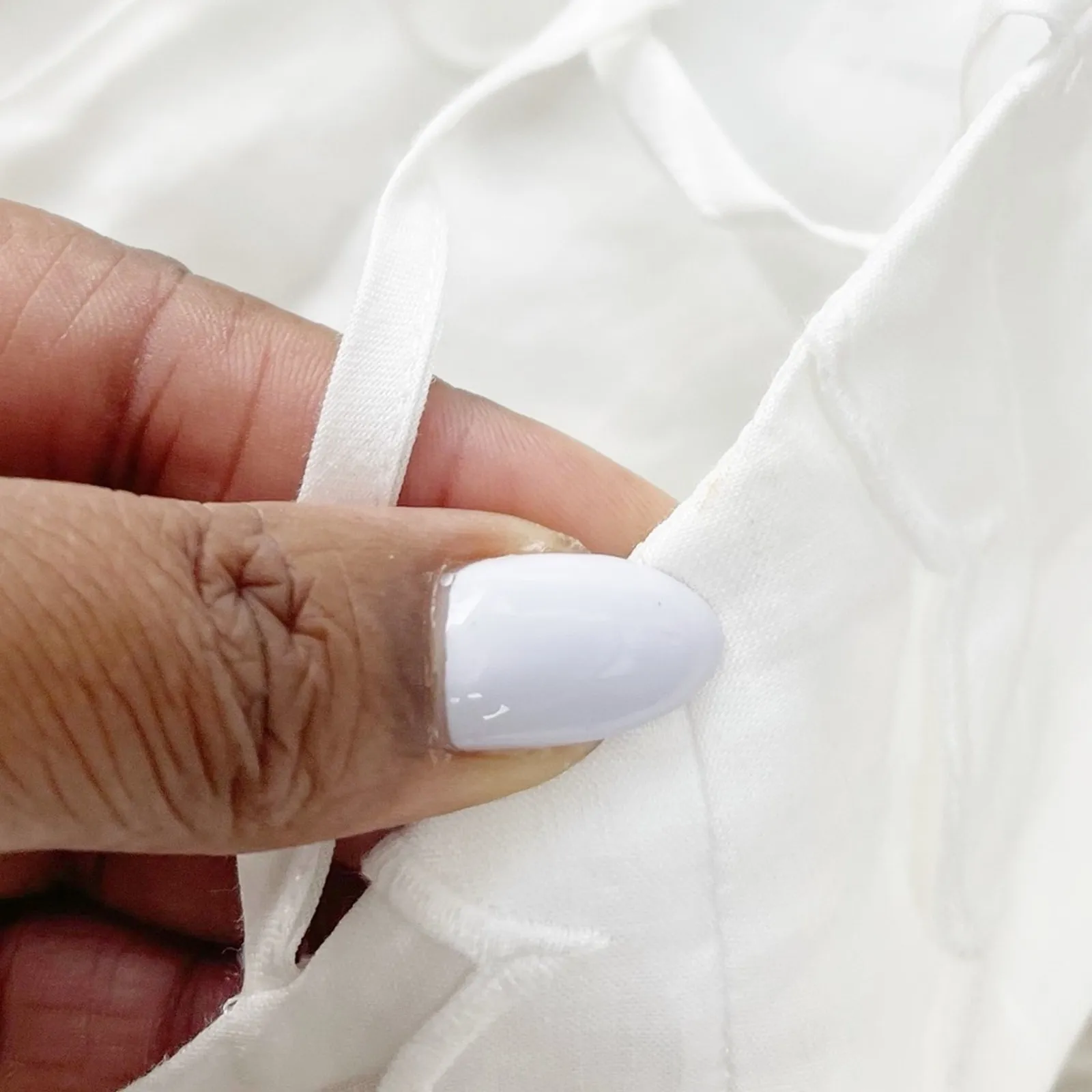 Sea New York Women's Shannon White Scallop Dress Open‎ Back Size Large - Image 5