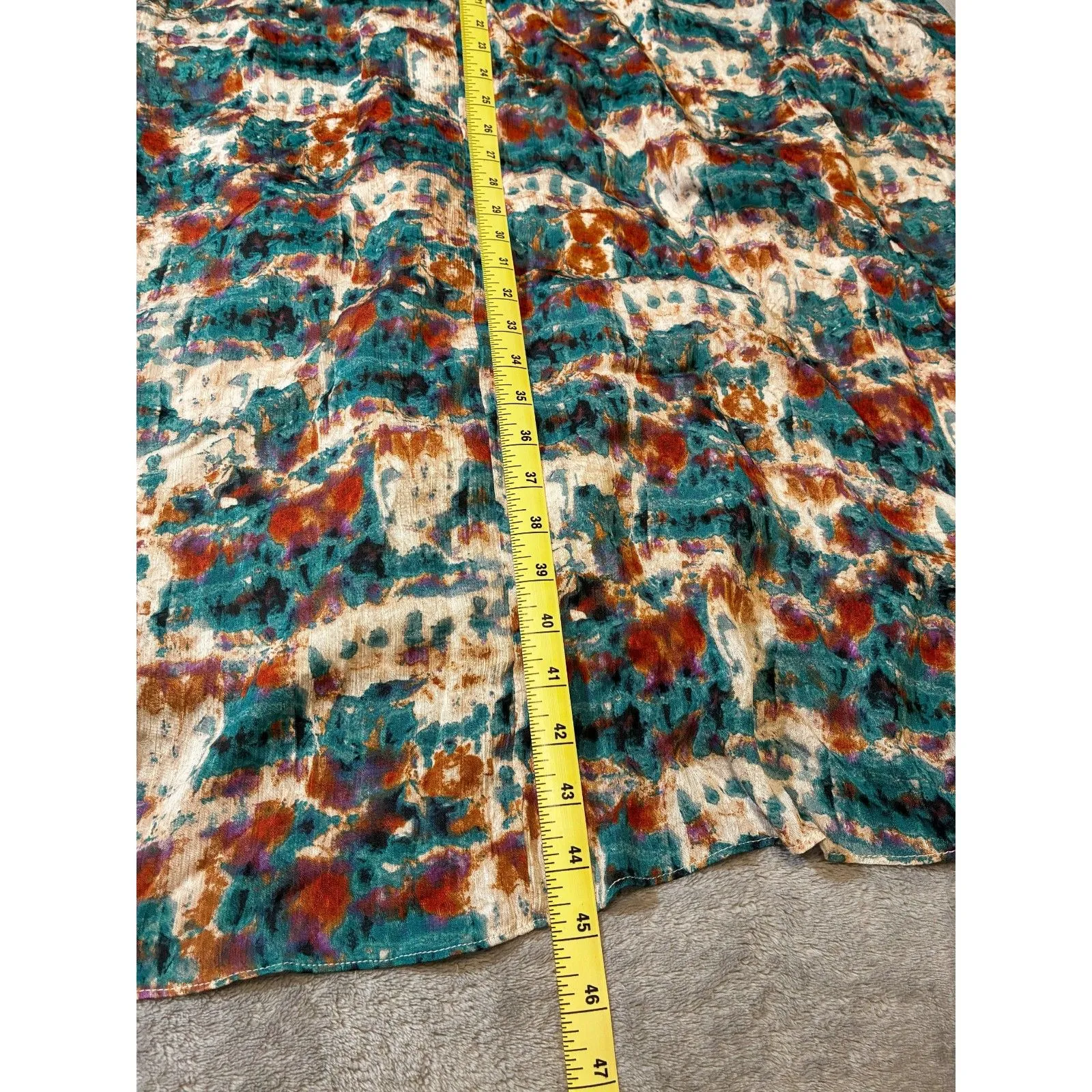 Bishop + Young Multicolor Maxi Dress Women’s Medium – Boho Slouchy Color - Image 5