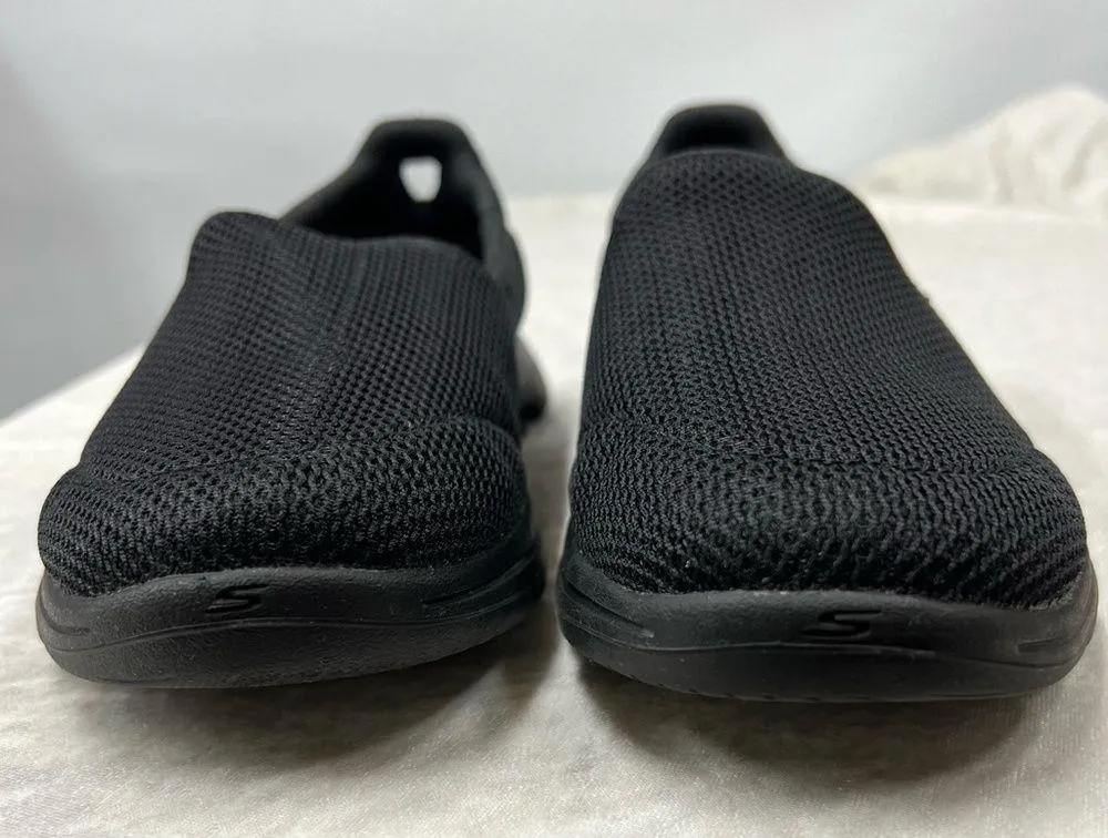 SKECHERS Go Walk 5 Women’s size 7.5 black Slip On quick fit Shoes SN 15901 - Image 2