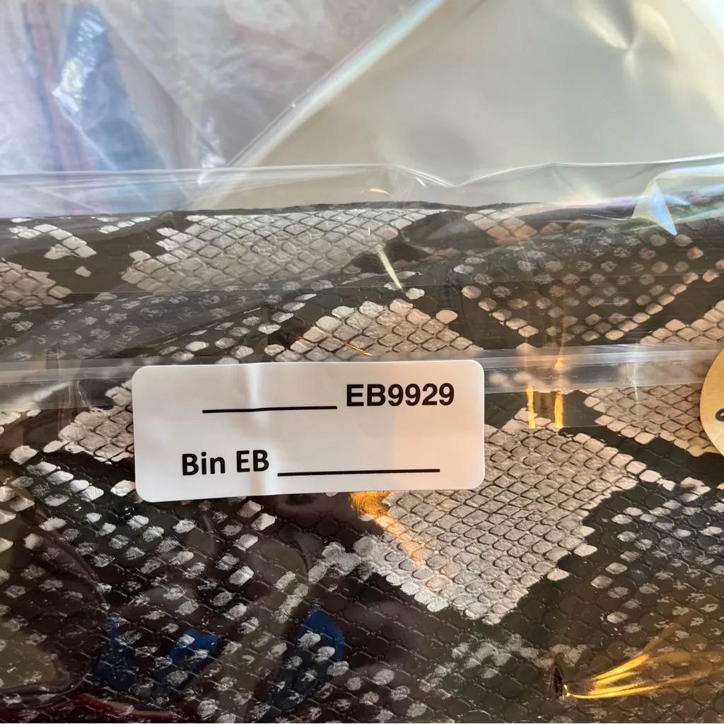 I.AM.GIA gray snake print faux leather zip up mini skirt size large maximalist - Image 13