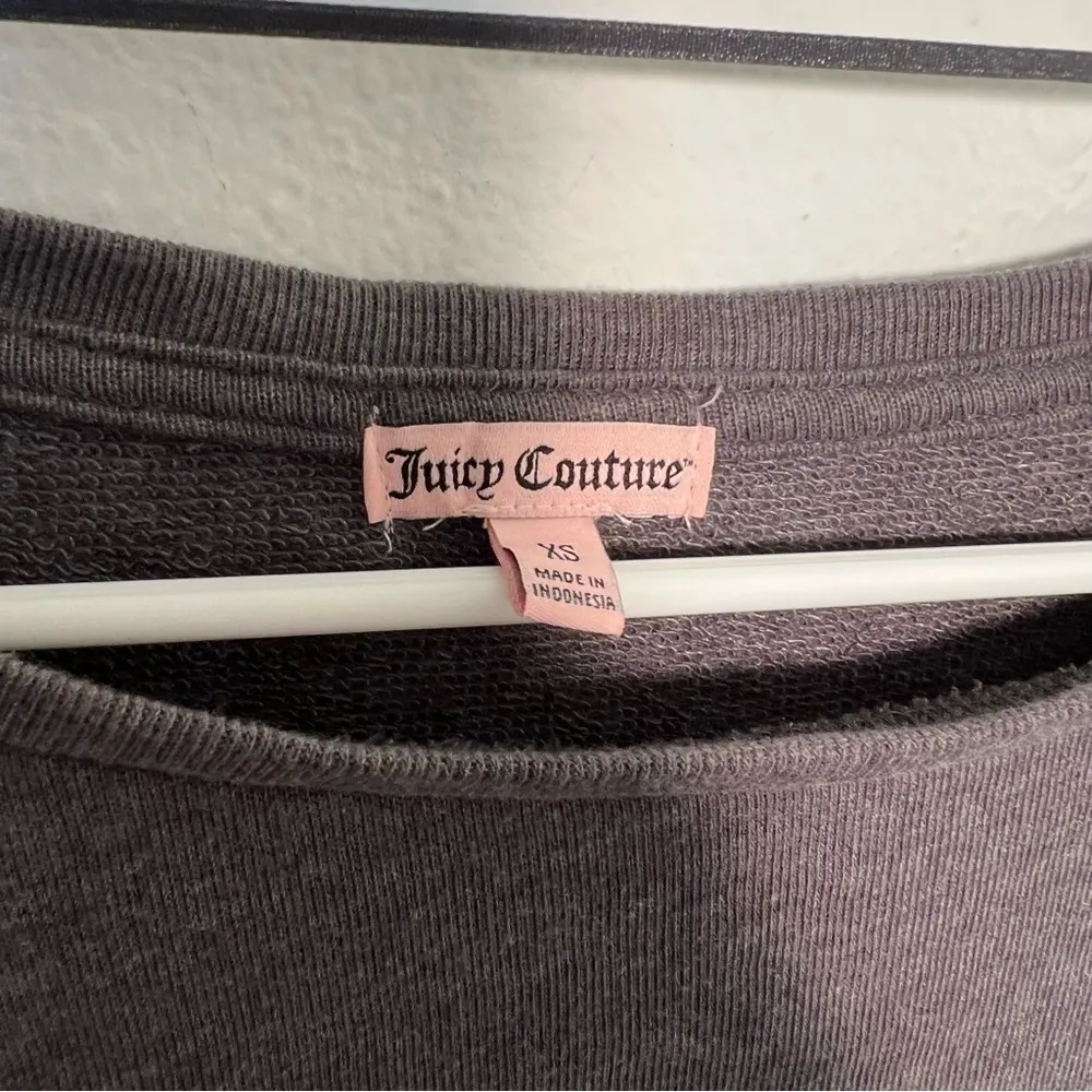 Juicy Couture Gray Sweatshirt Sequin Heels - Image 11