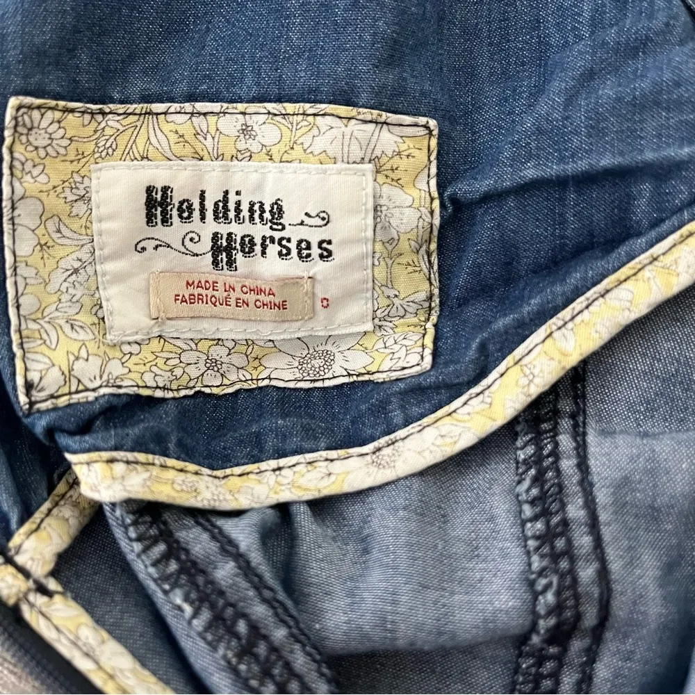Anthropologie Holding Horses Denim Dress, Sz 0 - Image 13