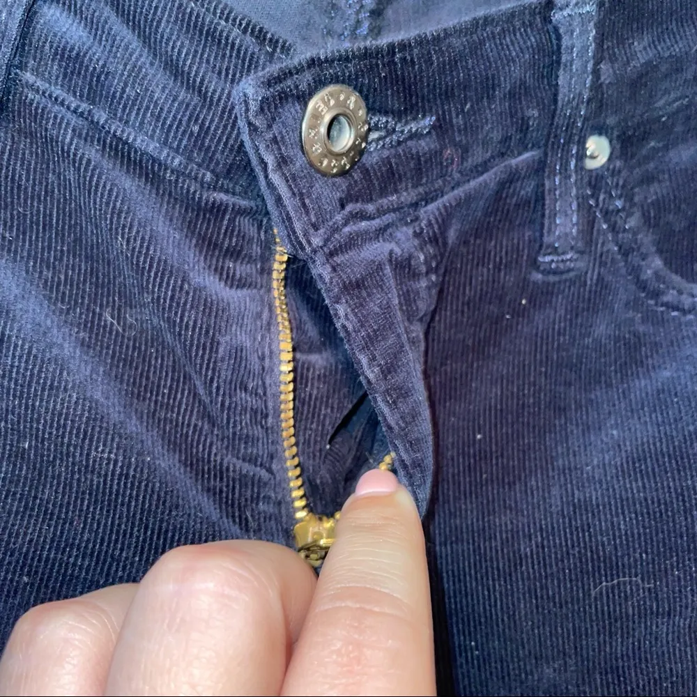 AG Adriano Goldschmeid The Stilt Cigarette Leg Corduroy Pants Size 26R - Image 5