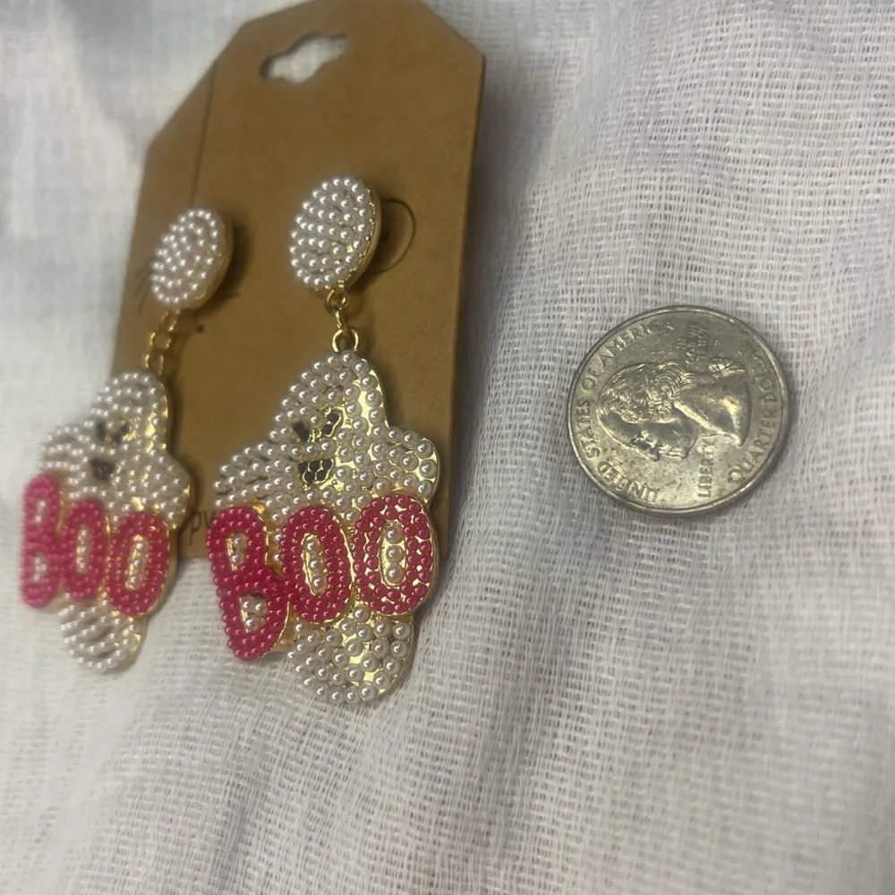 NWT boo ghost 👻 earrings White - Image 5