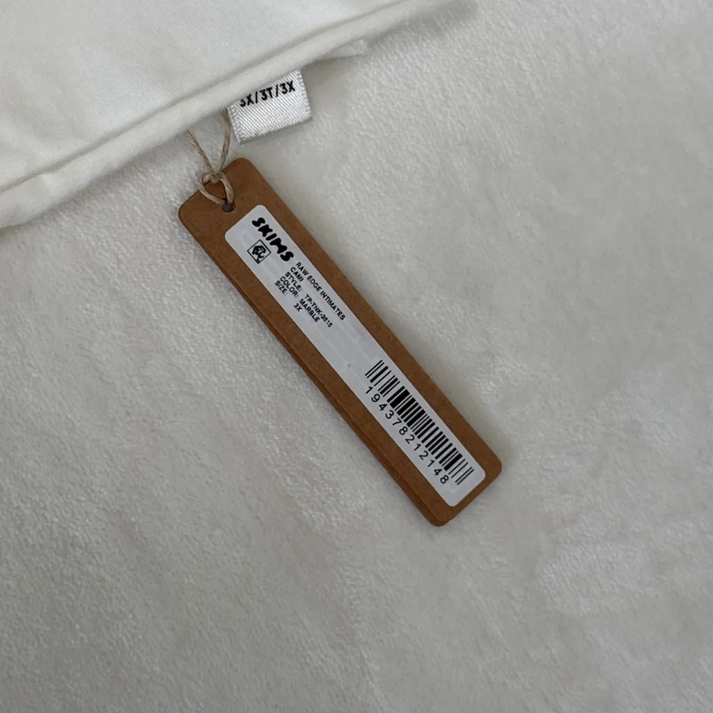 SKIMS Raw Edge Intimates Cami-  Marble- Size 3X - Image 3