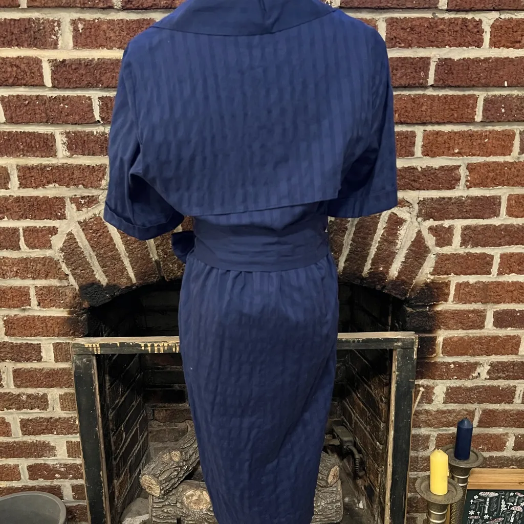 zara blue shirtdress - Image 6