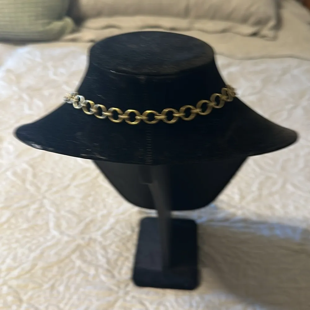 Old vintage purse necklace Silver - Image 3