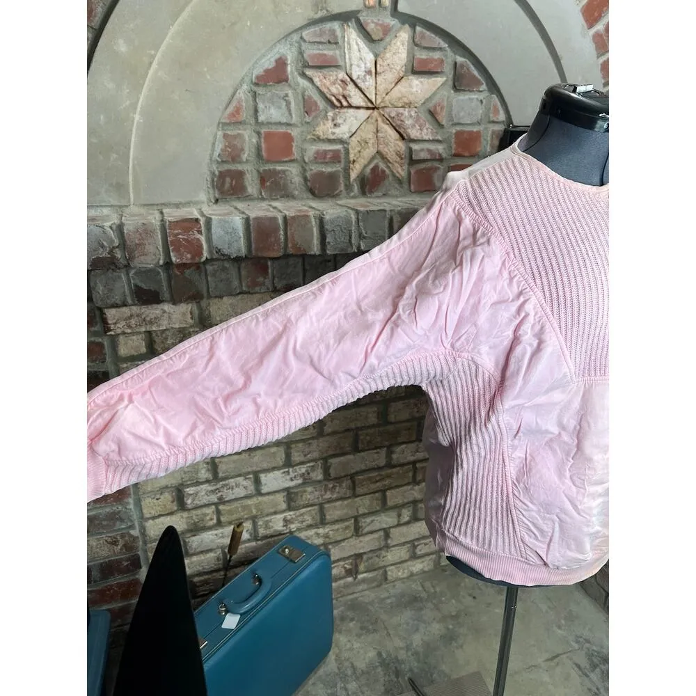top knit 1980s pink cozy barbiecore balletcore Size M - Image 7