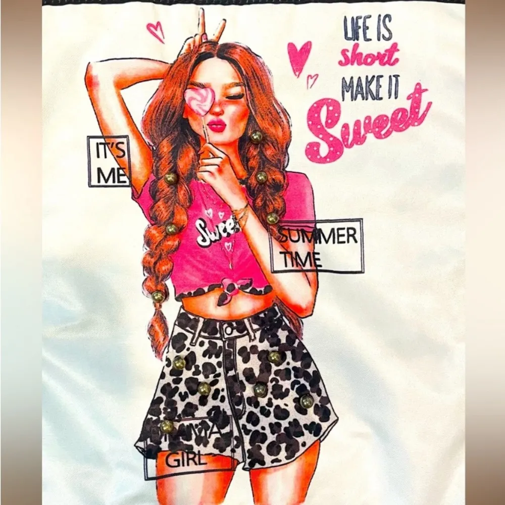 Emme Jordan Women’s Leopard Print Tee Sz XL NWT - Image 2