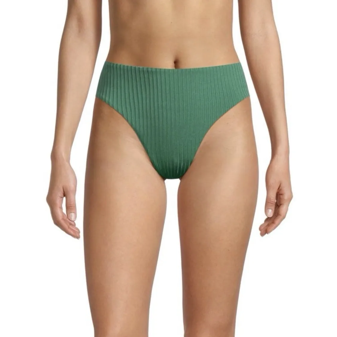 PILYQ Hillary Reversible High-Waisted Bikini Bottom - Image 3