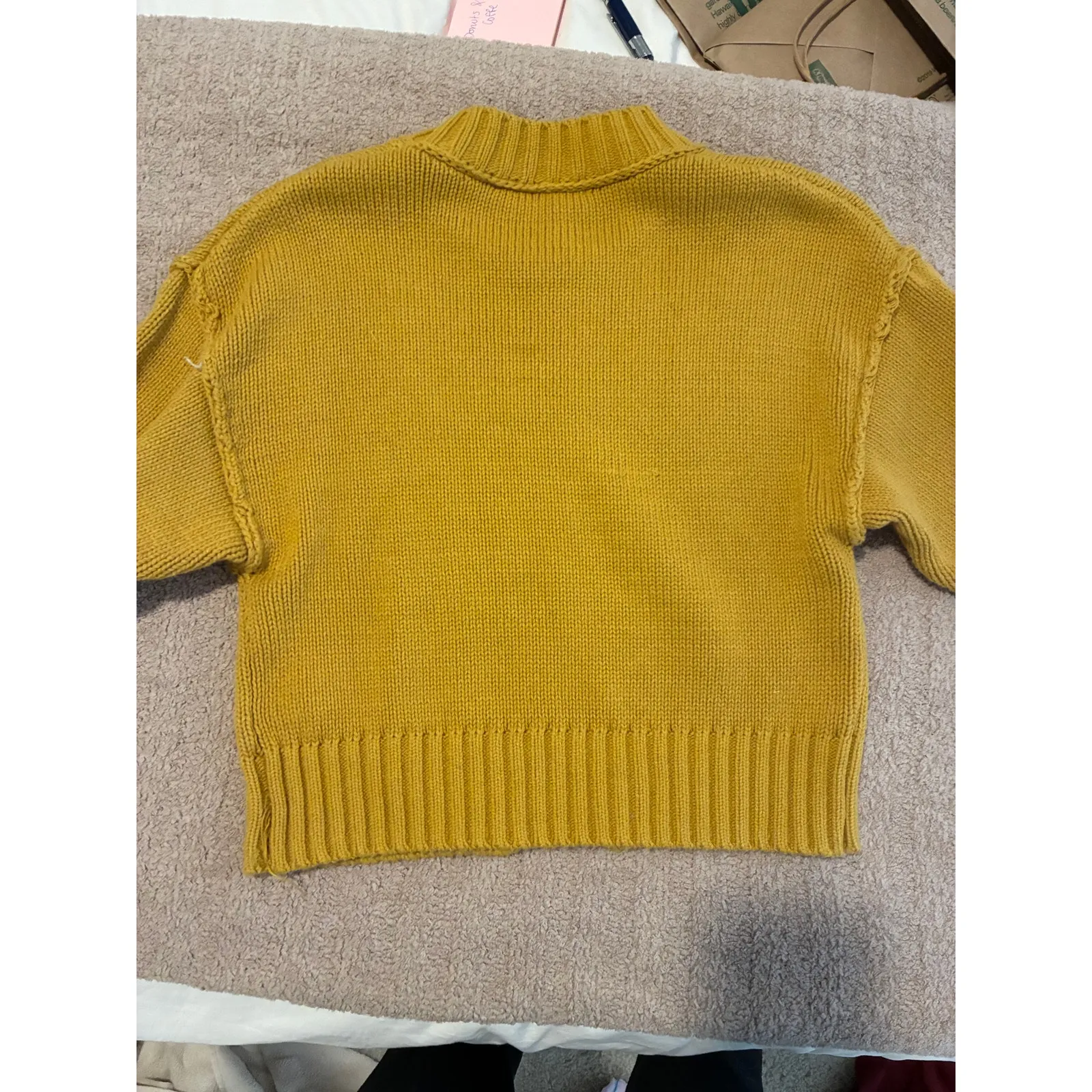 Zara Yellow Sweater - Image 2