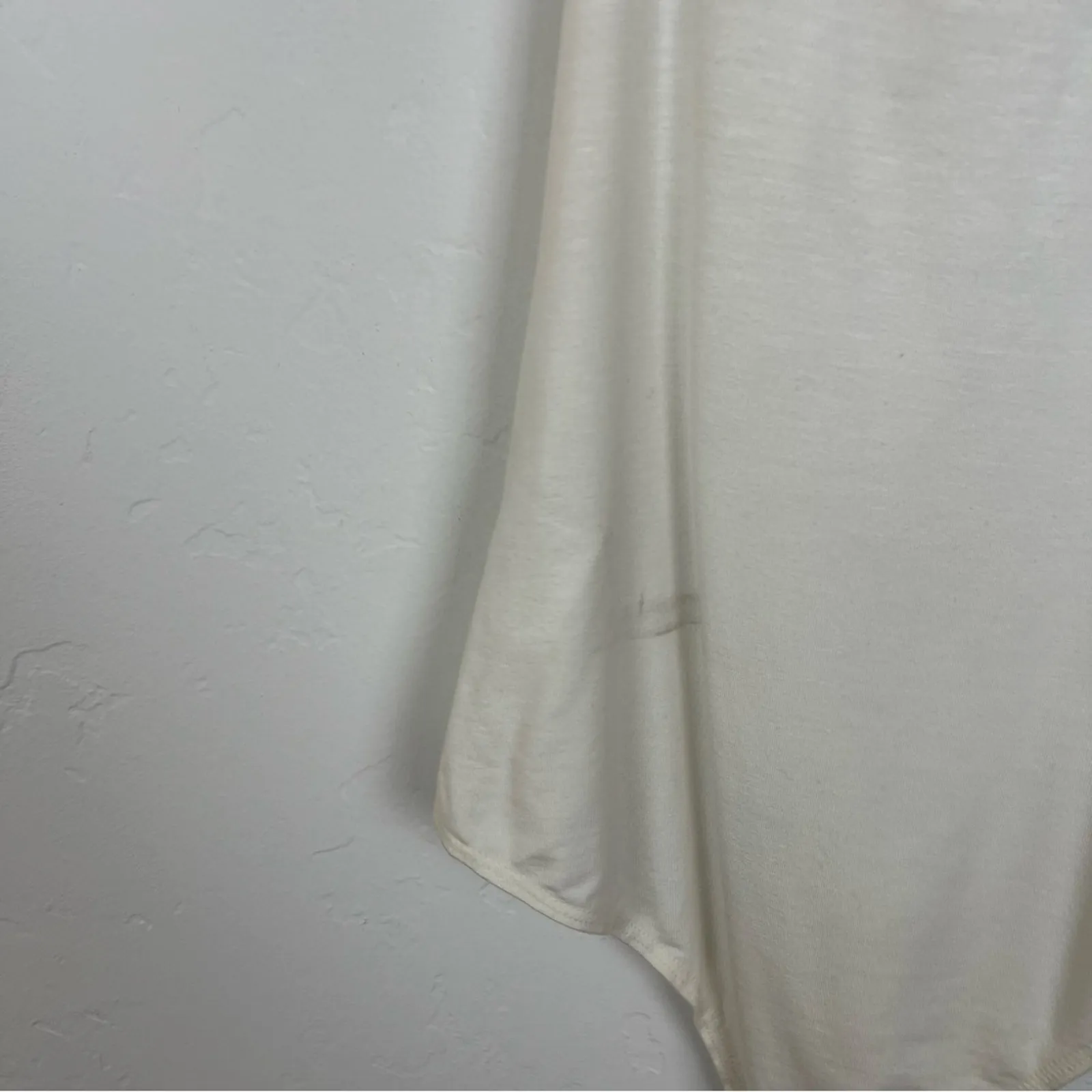 Reformation Nina Ruched Bodysuit in White Large - Image 8