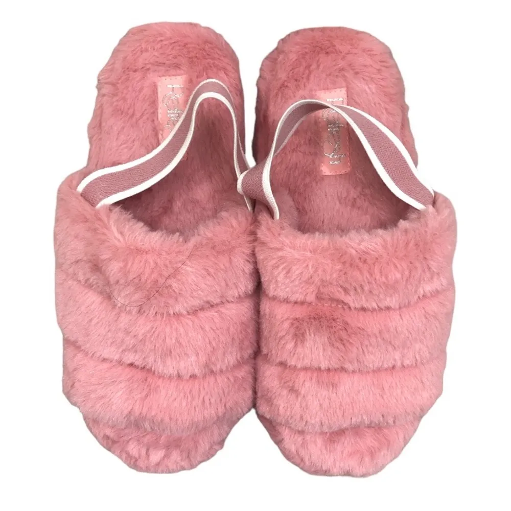 NEW In Box Fuzzy Slippers (8) - Image 2