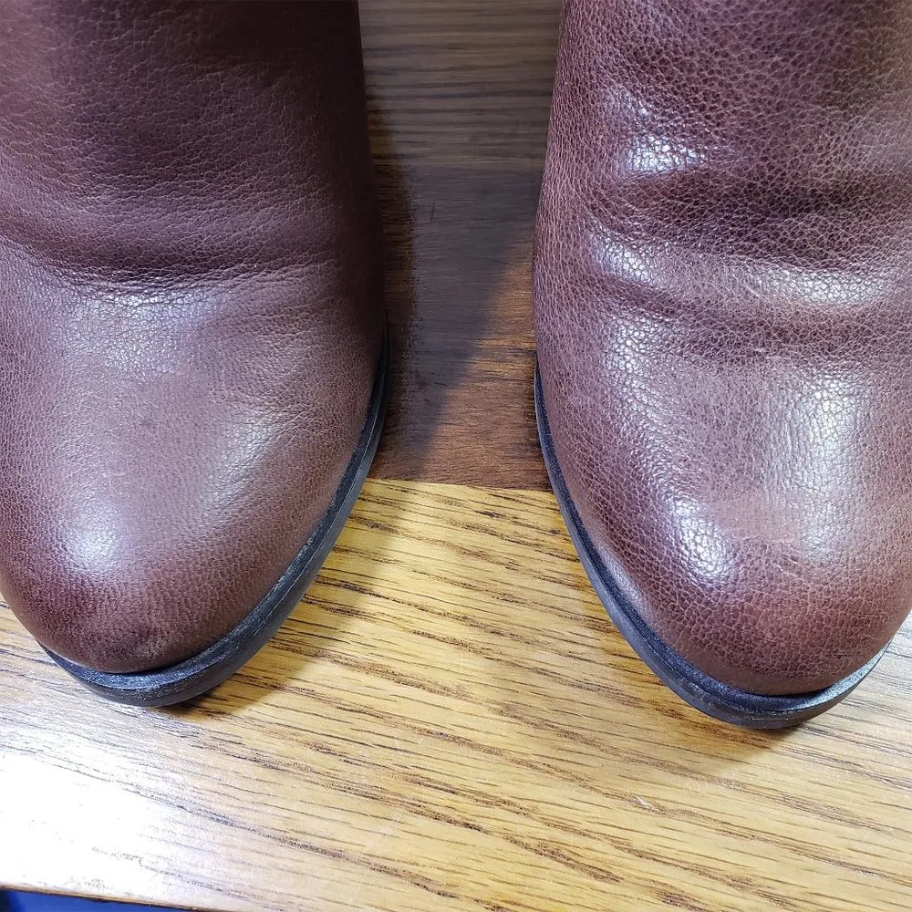 ARTURO CHIANG Women's Size 7 Brown At-Hadley Ankle Boots - Image 3