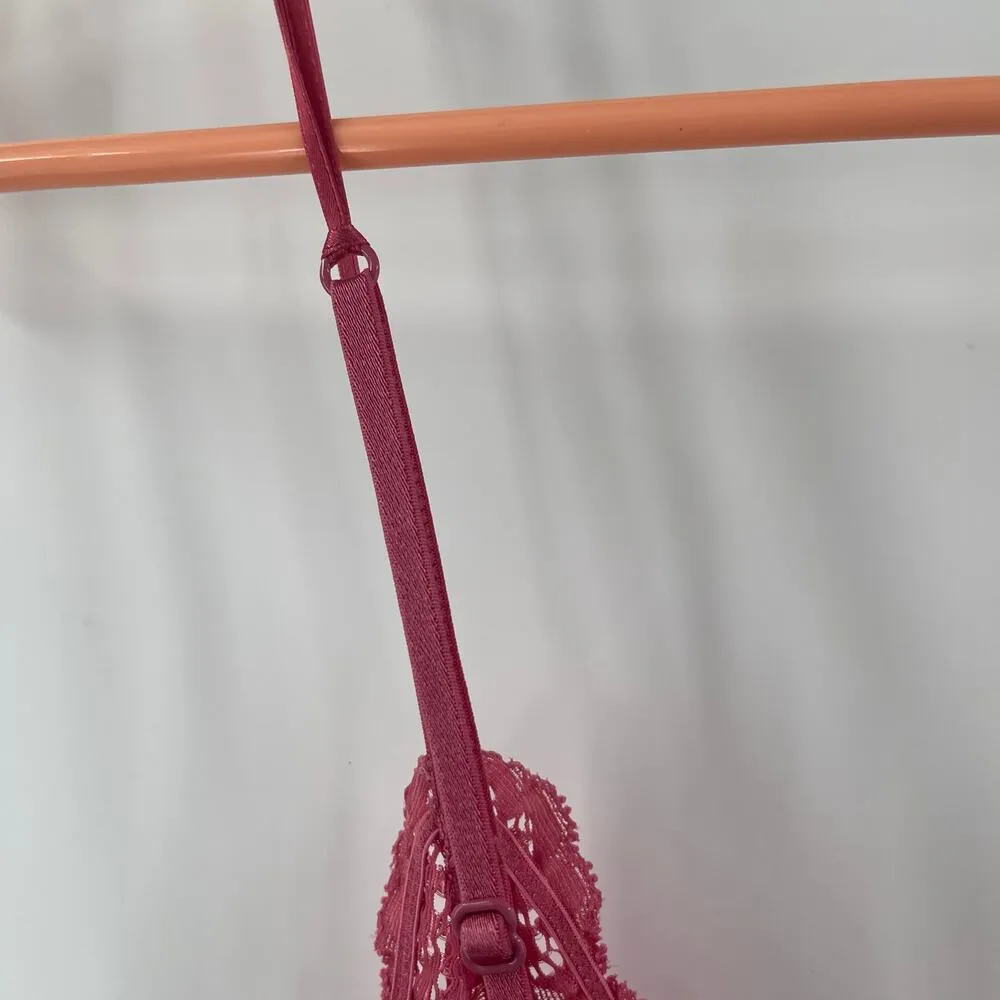 VICTORIA'S SECRET Babydoll Nightgown Size Small Rose Pink Lingerie Intimates - Image 12