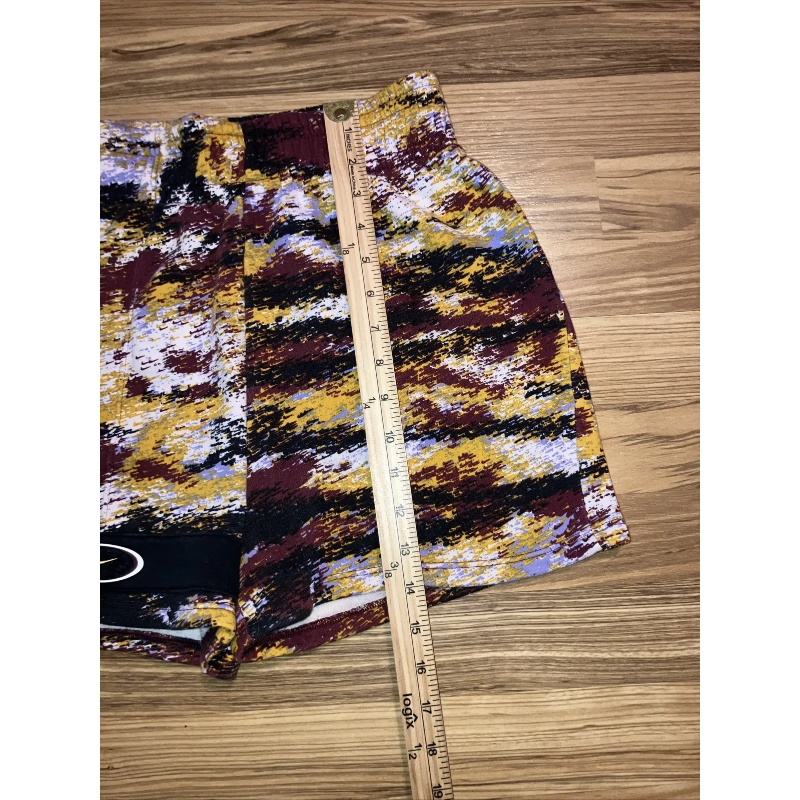 Nike Sportswear Womens Cotton Sz Small Fleece Shorts Multicolor‎ DQ3585-010 - Image 2