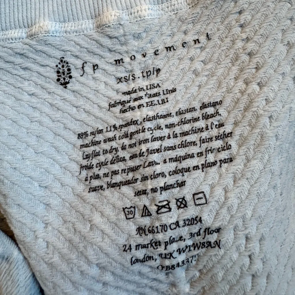 Free People Movement Seamless Mercury Moto Jacket- Ocean Breeze- Size XS/S - Image 5