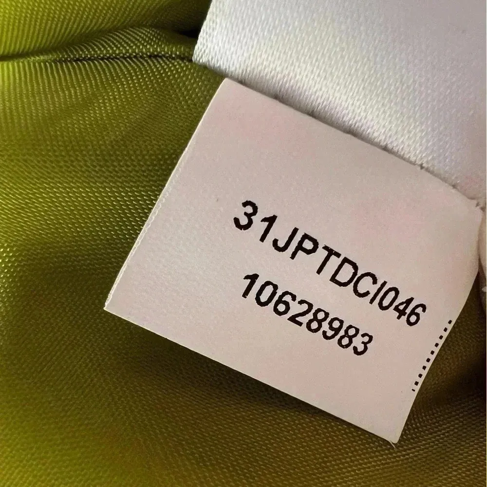 Kasper, woman blazer, size 4P, green, for work and special occasion,one button - Image 6