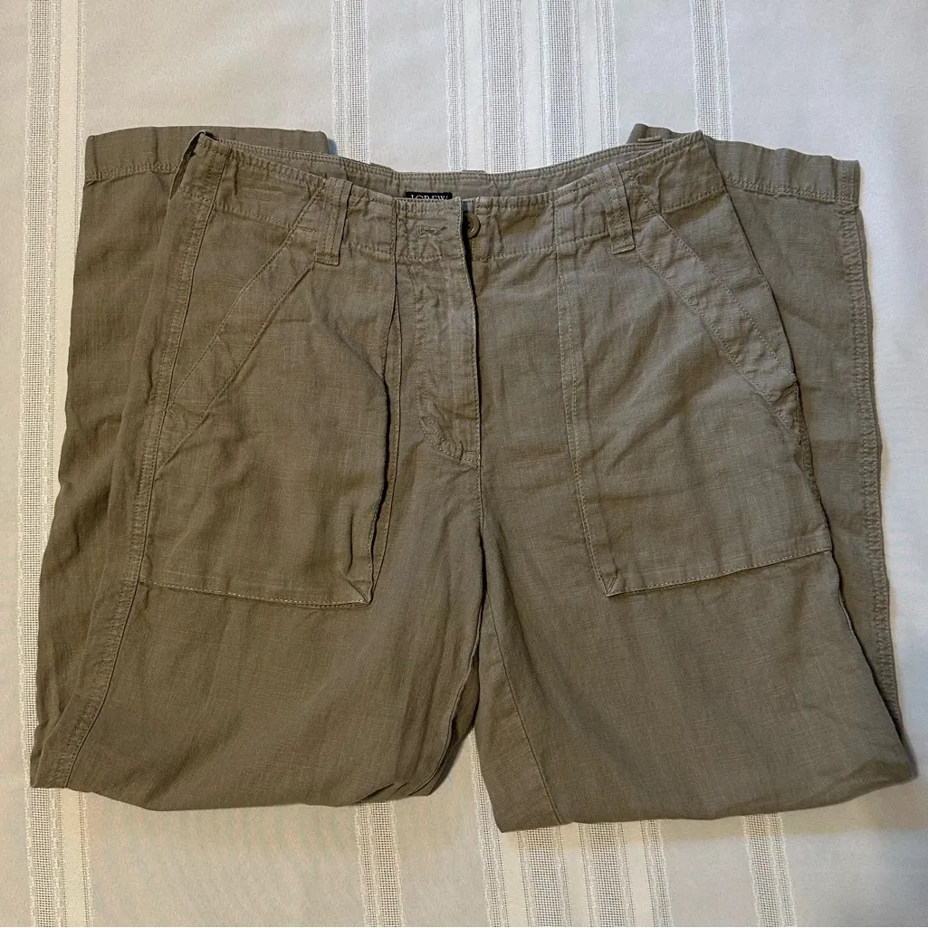 J. Crew Olive Women's Trousers - Image 5