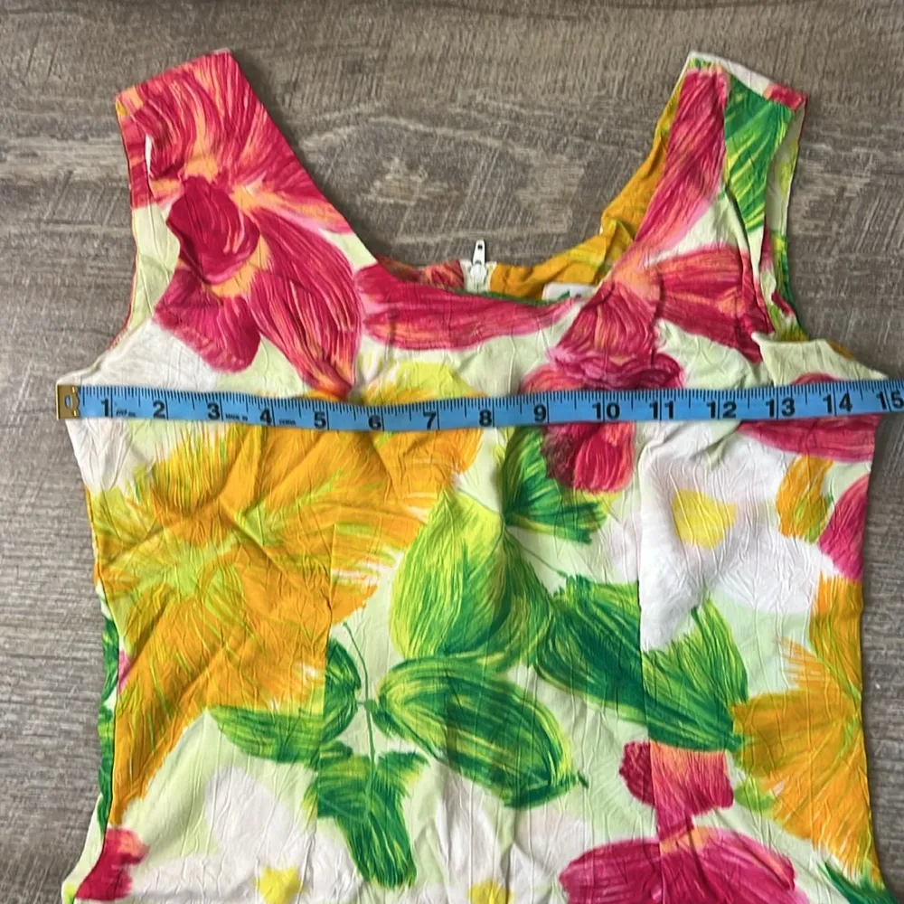 Jam’s World Vintage Orchid Hawaiian Dress Size XS - Image 3