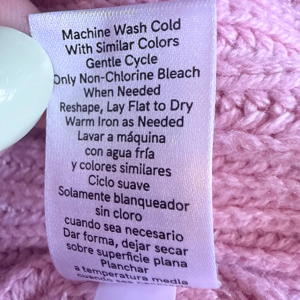 VENUS Soft Pink Long Knit Cardigan. - Image 5