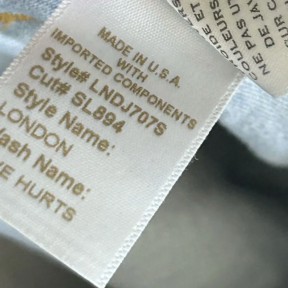 Slvrlake London Jeans Women's 25 Light Wash in Love Hurts Blue Distressed - Image 9