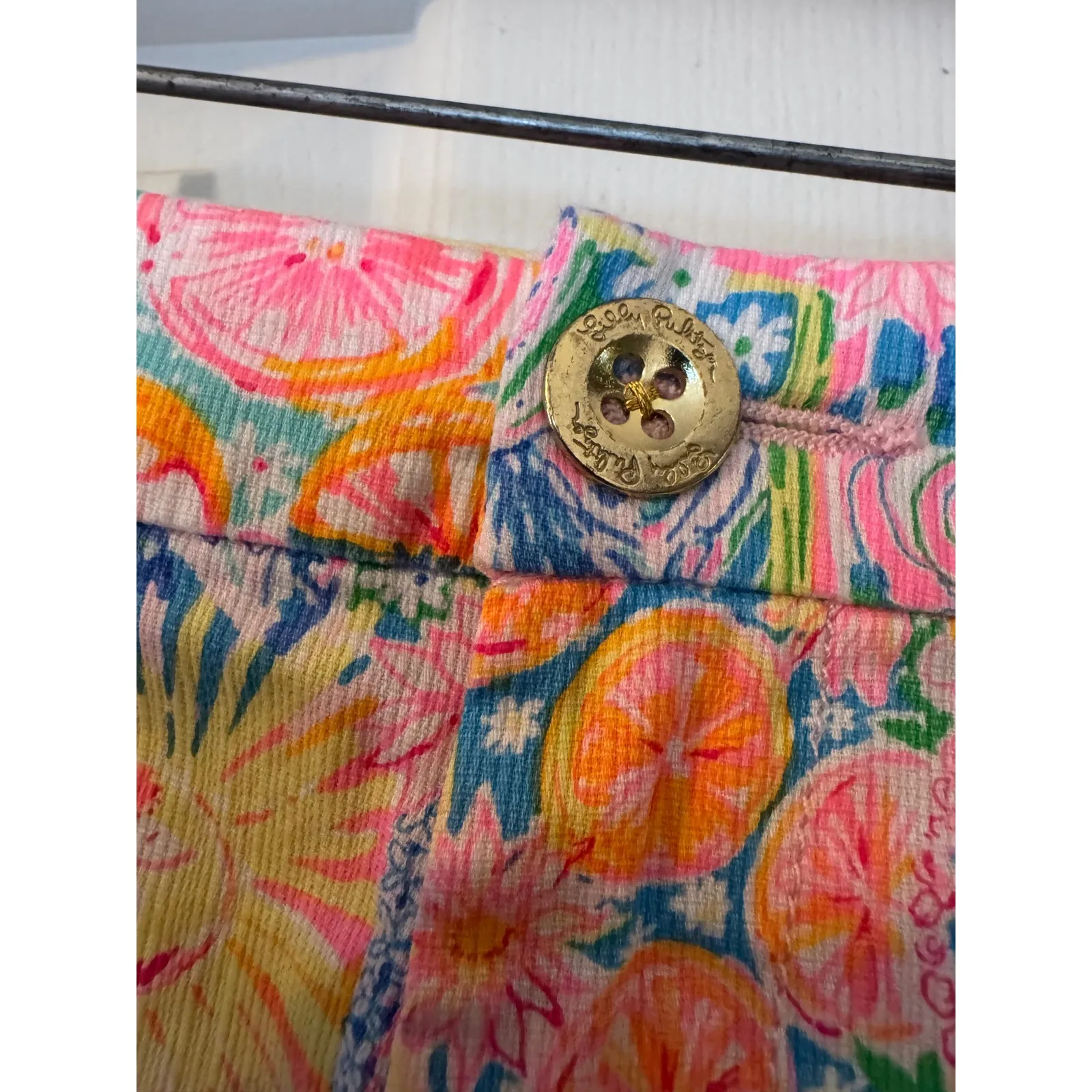 Lilly Pulitzer Patch My Drift Callahan Shorts Size 16 - Image 3