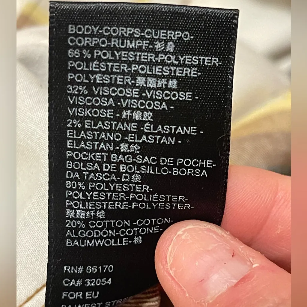 Urban Outfitters Dalton Pleated Mid-Rise Trouser Pant Brown/yellow Plaid Grunge - Image 14