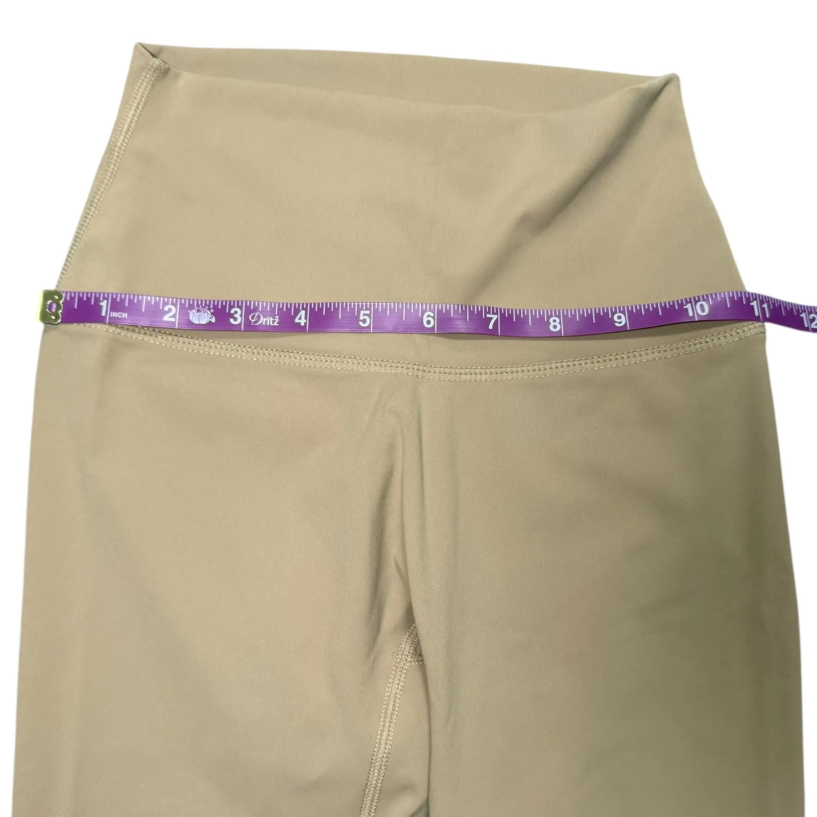 NVGTN Beige Signature 2.0 Leggings NWT High Waisted Seamless Tan Size S - Image 8