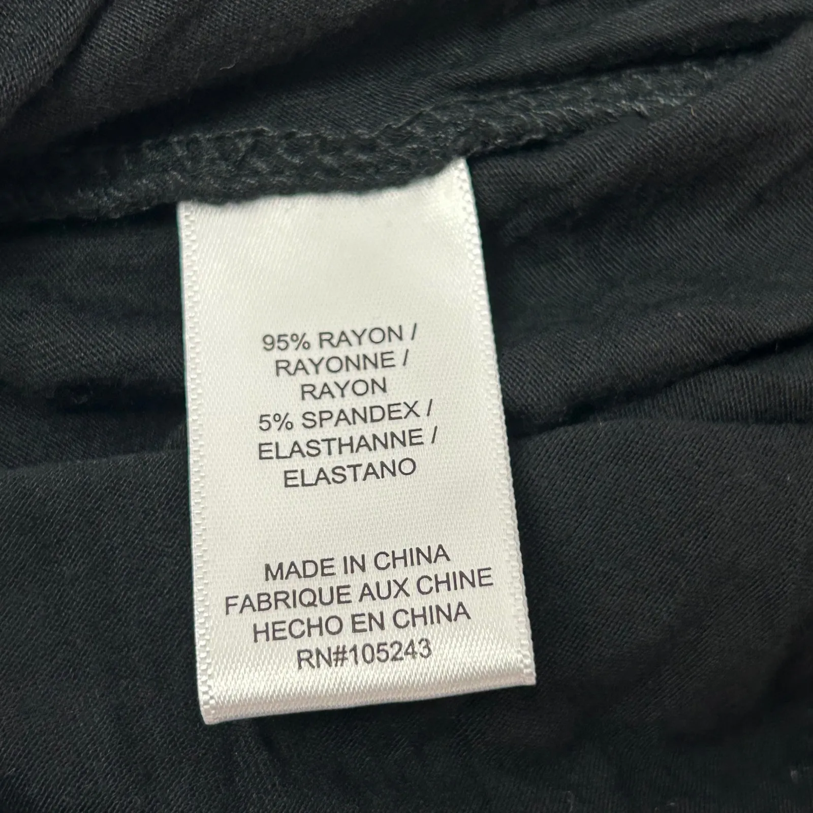 Boboau Black Maxi Skirt Flowy Comfortable Stretch Waist XL Nordstrom - Image 4