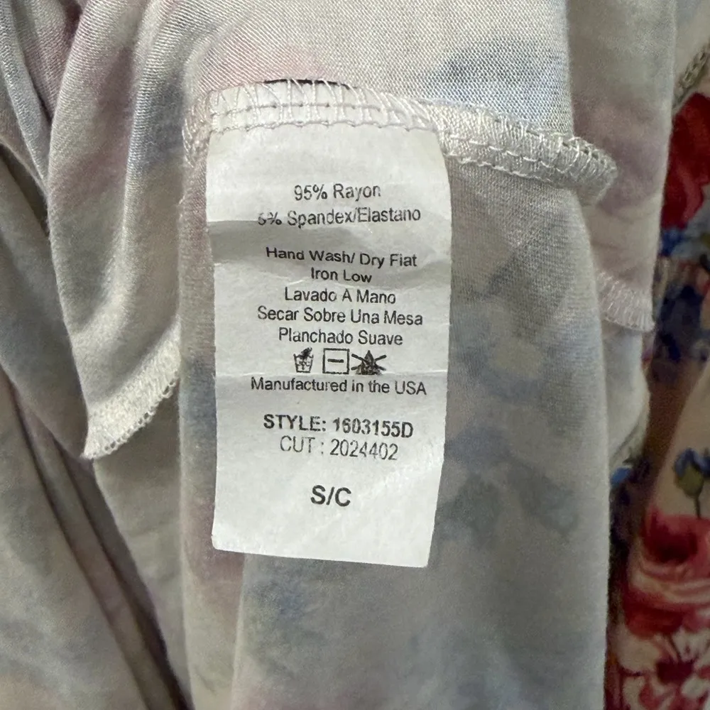 Chris & Carol Boutique Floral Maxi Dress Size Small NWT - Image 11