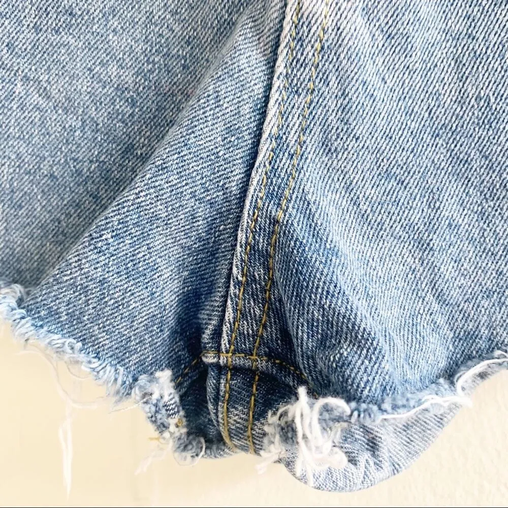 superdown Revolve  Rhinestone Studded Shorts Size 24 - Image 5