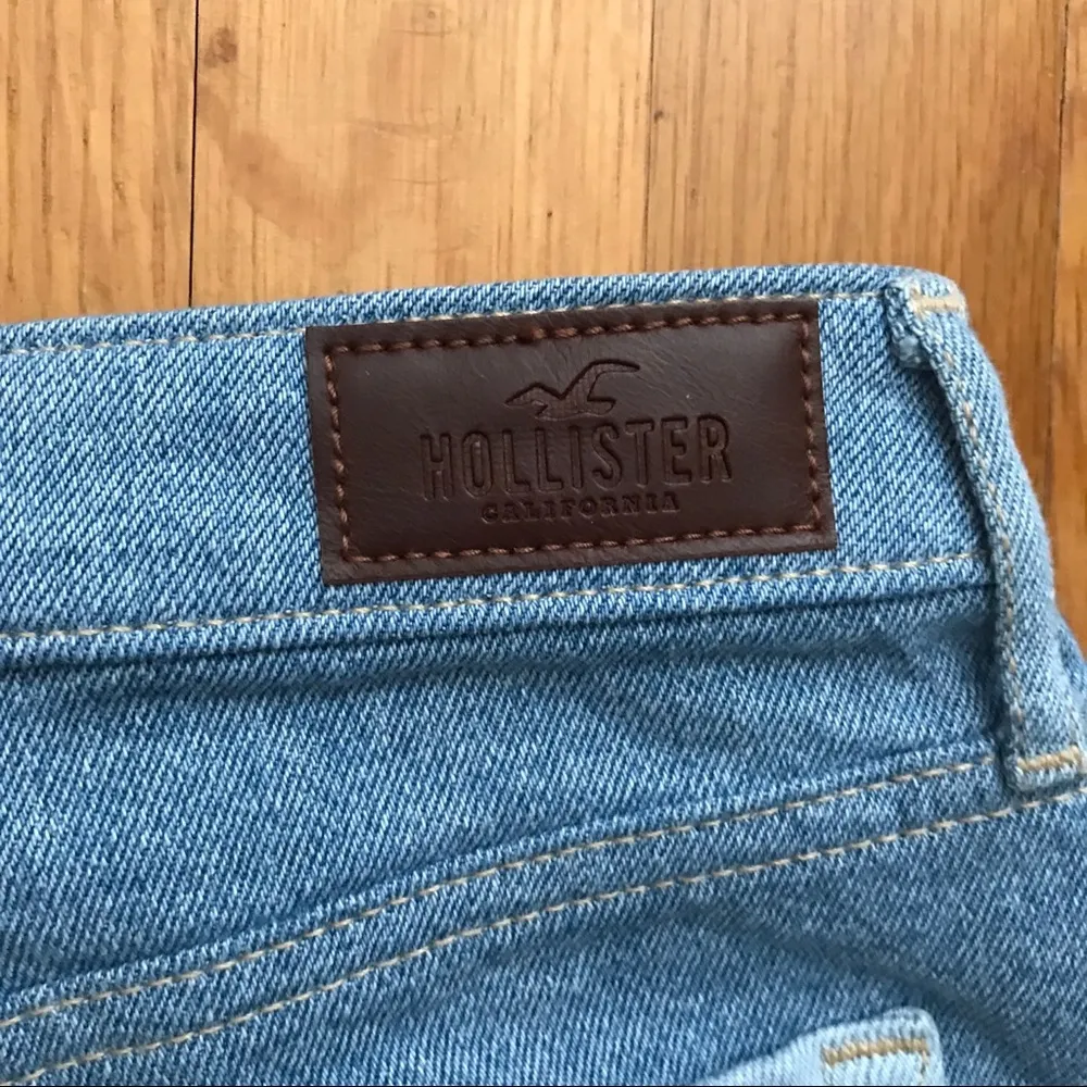 Ultra-High Rise Mom Jeans Patchwork Raw Hem 9R - Image 8