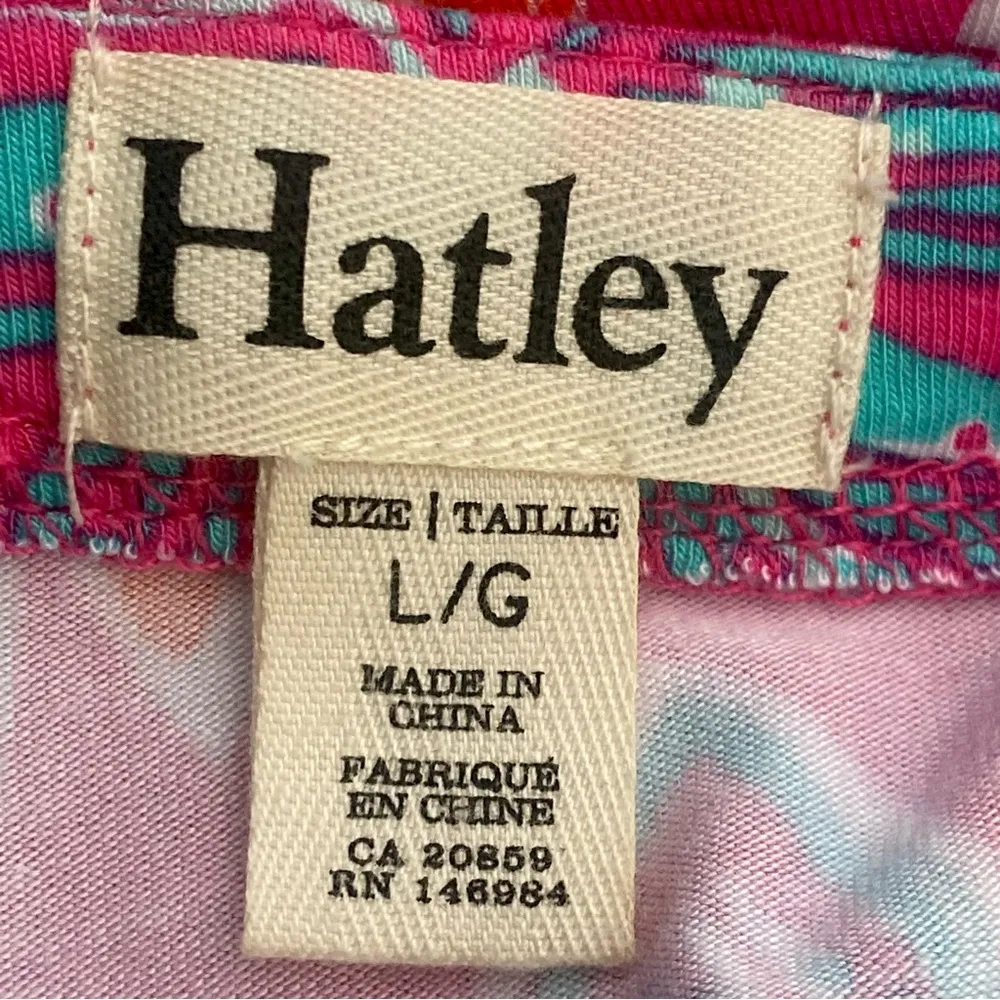 HATLEY Dress in Kauai Floral Tropics Print Pink Size L - Image 14