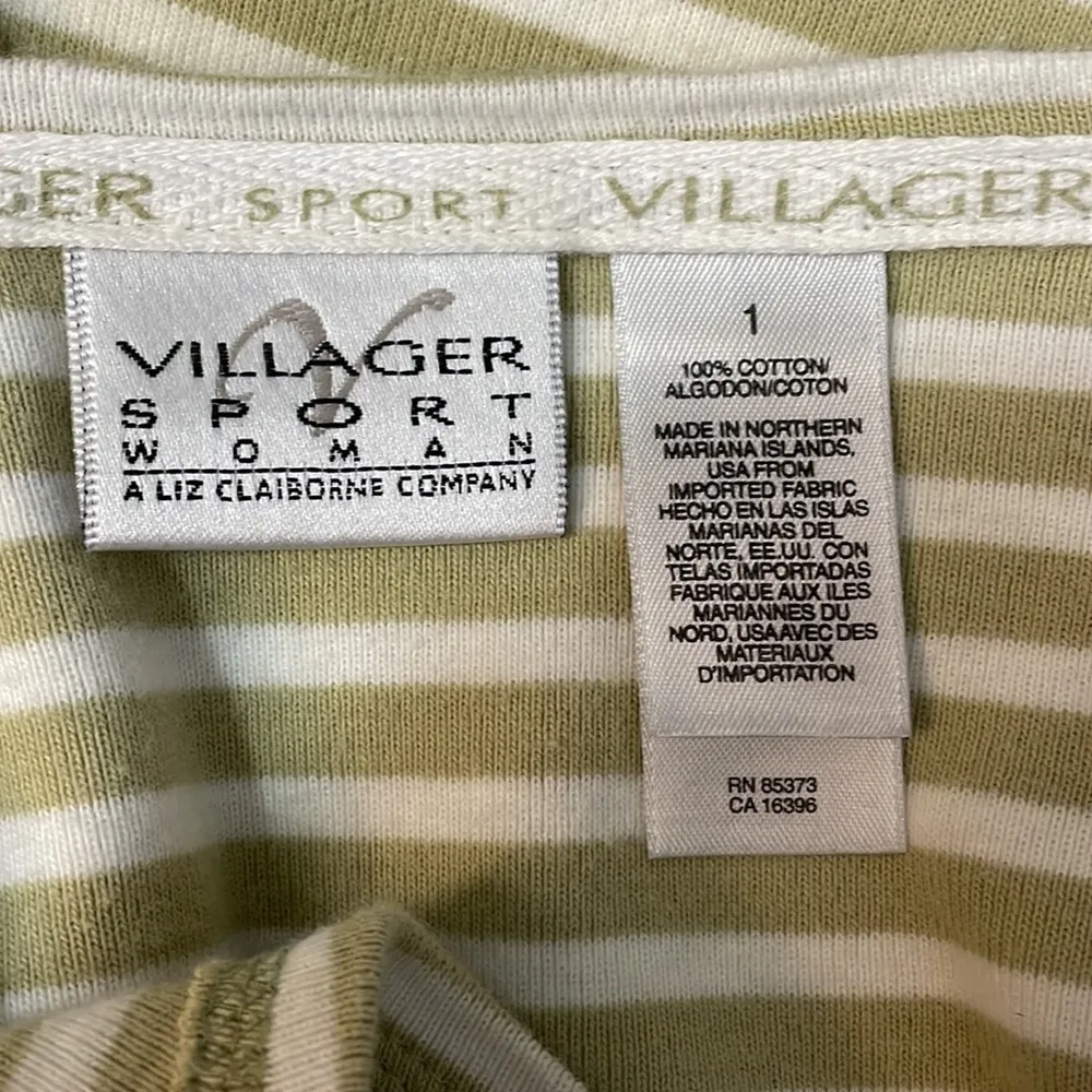 Liz Claiborne Villager Sport Striped Top - Image 4