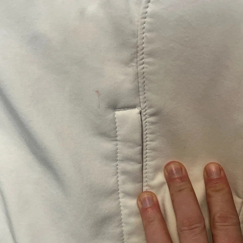 The North Face Apex Wind Resistant Jacket Off White Sz S - Image 2