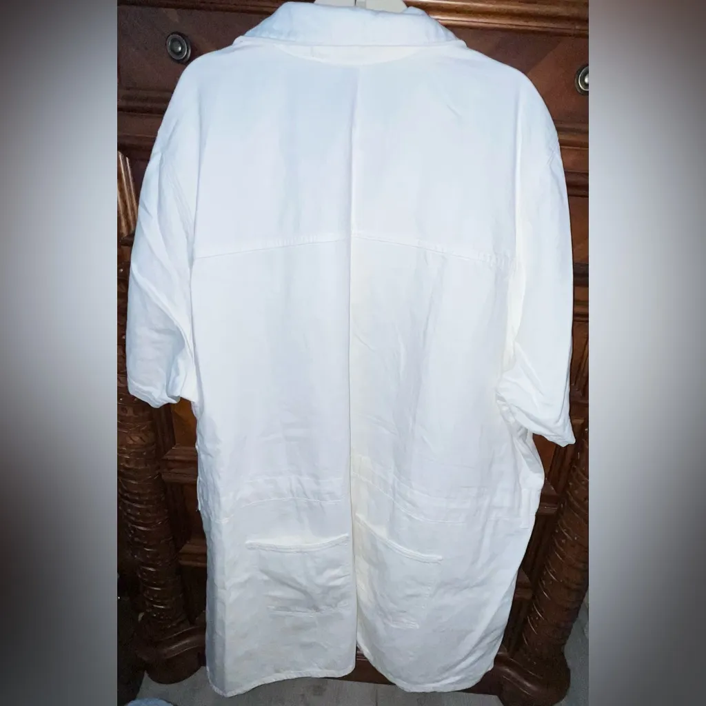 NWT! Universal Thread Short Sleeve Drop Waist Drawstring Mini Dress 31” P2P - Image 4