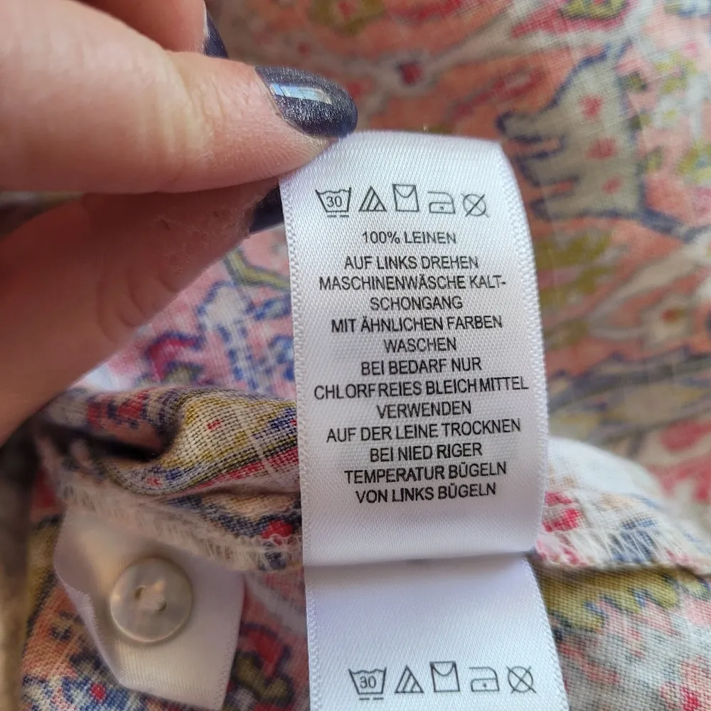 Rachel Zoe Printed Linen Shift Dress - Image 12